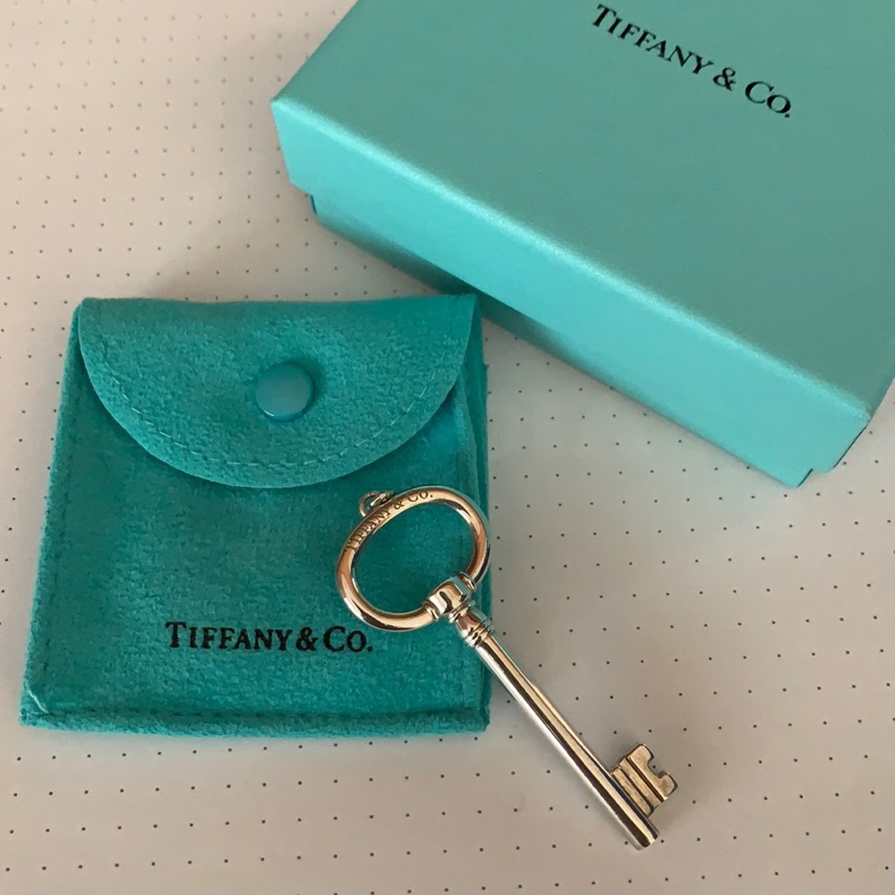 Tiffany & Co. sterling silver extra large key